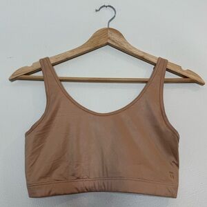 Tommy John Second Skin Scoop Bralette in tan size medium
